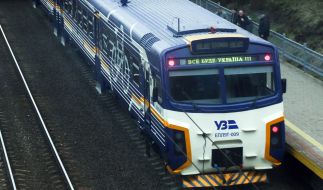 Ukrzaliznytsia presented the first modernized Ukrainian electric train from Luhansk