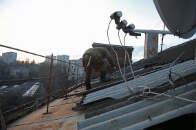 The consequences of the rocket attack on Kyiv