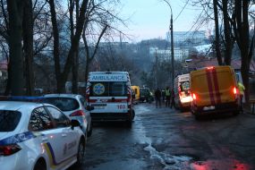 The consequences of the rocket attack on Kyiv