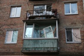The consequences of the rocket attack on Kyiv