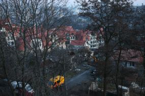 The consequences of the rocket attack on Kyiv