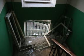 The consequences of the rocket attack on Kyiv