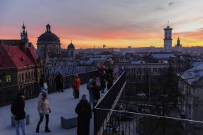 Закат во Львове