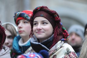 Processions on the occasion of the establishment of the main didukh of the city