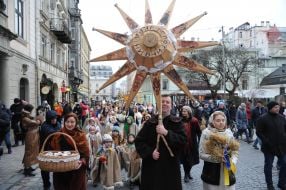 Processions on the occasion of the establishment of the main didukh of the city