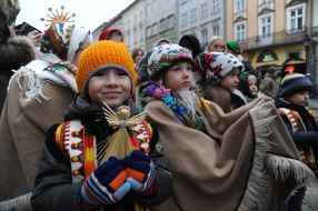 Processions on the occasion of the establishment of the main didukh of the city