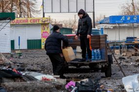 Последствия обстрела российскими оккупантами пгт Шевченково в Харьковской области