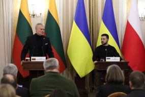 Press conference on the results of the second summit of the Lublin Triangle in Lviv