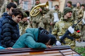 Farewell ceremony for Senior Lieutenant of the State Security Service Oleksiy Vizenkо