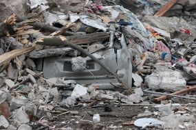 Consequences of the rocket attack on Dnepr