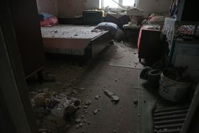 The situation in the city of Beryslav in the Kherson region