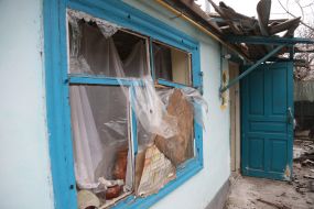 The situation in the city of Beryslav in the Kherson region