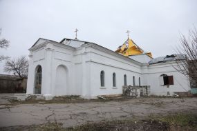 The situation in the city of Beryslav in the Kherson region