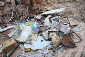 The situation in the city of Beryslav in the Kherson region