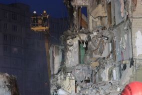 Consequences of the rocket attack on Dnepr