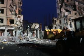 Consequences of the rocket attack on Dnepr