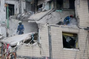 Consequences of the rocket attack on Dnepr