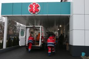 Department of emergency medical care at the hospital in Brovary