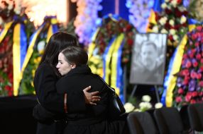 Funeral of leaders and employees of the Ministry of Internal Affairs who died in a helicopter crash in Brovary