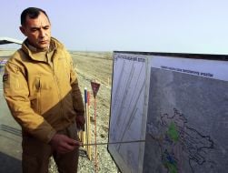 Operational manager of the ANAMA demining agency Khalig Zulfugarov