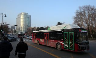 Одна з вулиць в  Баку