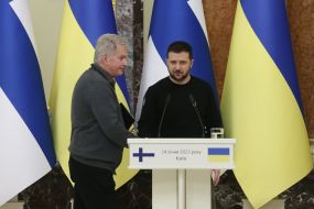 Volodymyr Zelenʹky, Sauli Niinistö