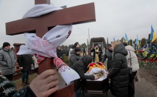 Funeral of Leonid Karashchuk