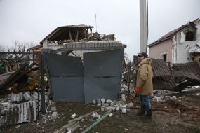 Consequences of the rocket attack on the Kyiv region