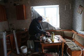 Consequences of the rocket attack on the Kyiv region