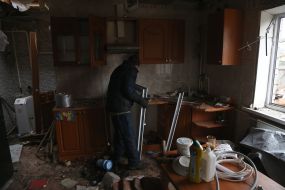 Consequences of the rocket attack on the Kyiv region