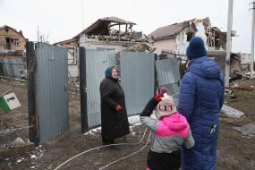 Consequences of the rocket attack on the Kyiv region