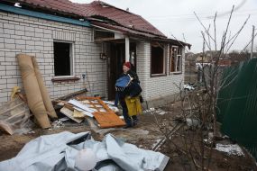 Consequences of the rocket attack on the Kyiv region
