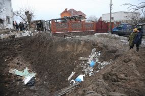 Consequences of the rocket attack on the Kyiv region