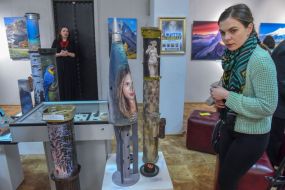 Exhibition "Life on the wreckage" in Zaporozhye
