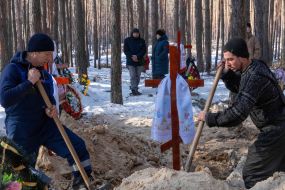 Reburial of exhumed bodies