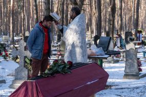 Reburial of exhumed bodies