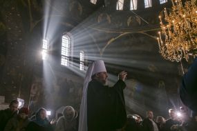 Metropolitan Epiphany held a divine service in  the Kyiv-Pechersk Lavra