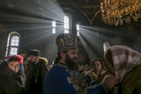 Metropolitan Epiphany held a divine service in  the Kyiv-Pechersk Lavra