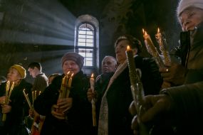 Metropolitan Epiphany held a divine service in  the Kyiv-Pechersk Lavra