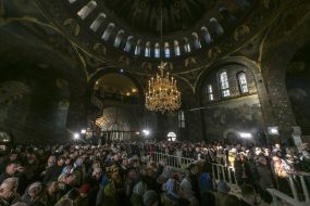 Metropolitan Epiphany held a divine service in  the Kyiv-Pechersk Lavra