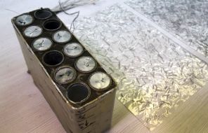 Block for shooting L-504 dipole reflectors of the Х-101 missile