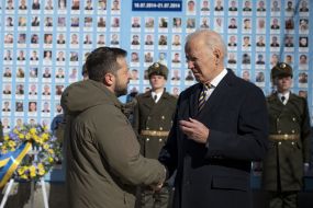 Joe Biden and Volodymyr Zelenskyi commemorated the fallen defenders of Ukraine