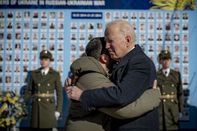 Joe Biden and Volodymyr Zelenskyi commemorated the fallen defenders of Ukraine