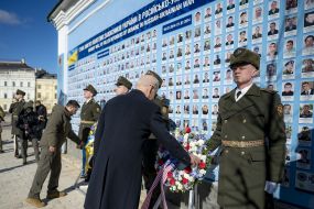 Joe Biden and Volodymyr Zelenskyi commemorated the fallen defenders of Ukraine
