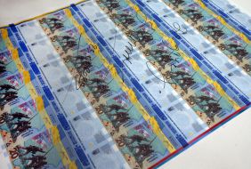 Presentation of the new 20 hryvnias commemorative banknote "We will remember! We will not forgive!"