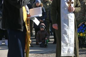 Commemoration of the defenders of Kherson who died in Lilac Park