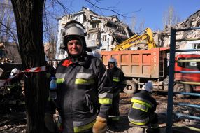Consequences of a missile attack on Zaporozhye
