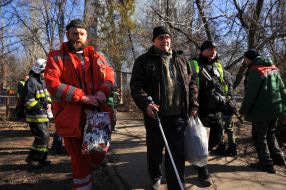 Consequences of a missile attack on Zaporozhye