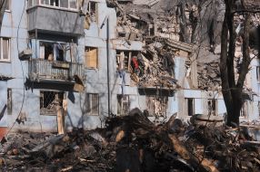 Consequences of a missile attack on Zaporozhye