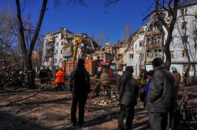 Consequences of a missile attack on Zaporozhye